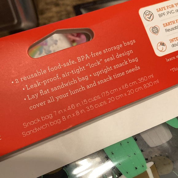 Ziptuck Sustainable Reusable Snack Bags & Sandwich Bag Bundle - Picture 4 of 16